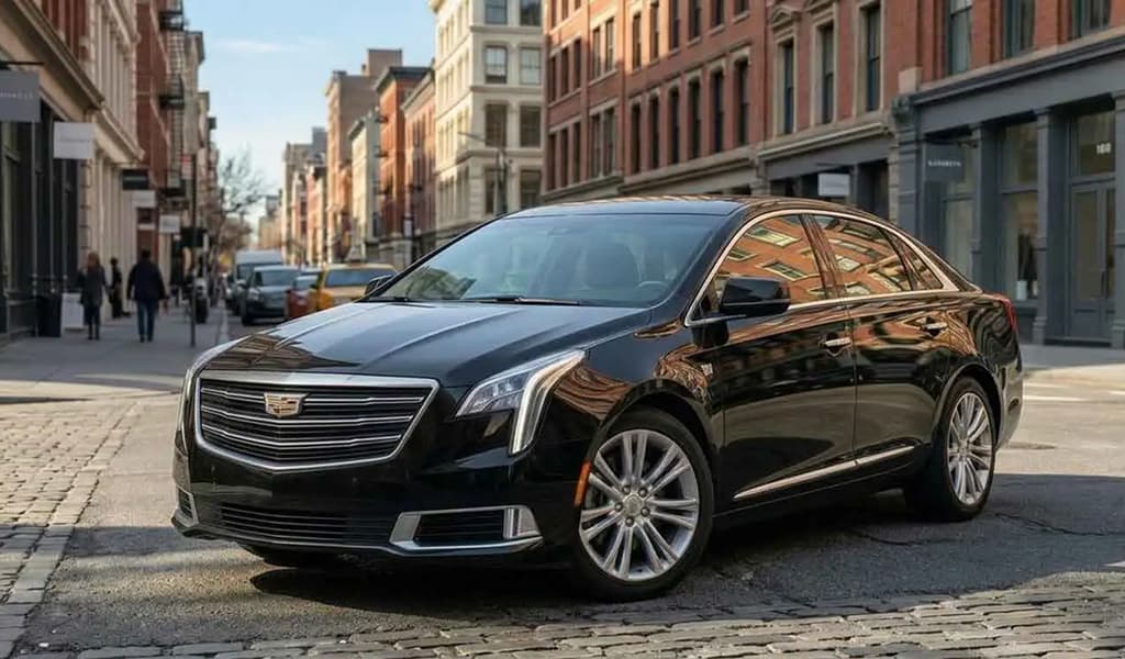 Black Cadillac Sedan