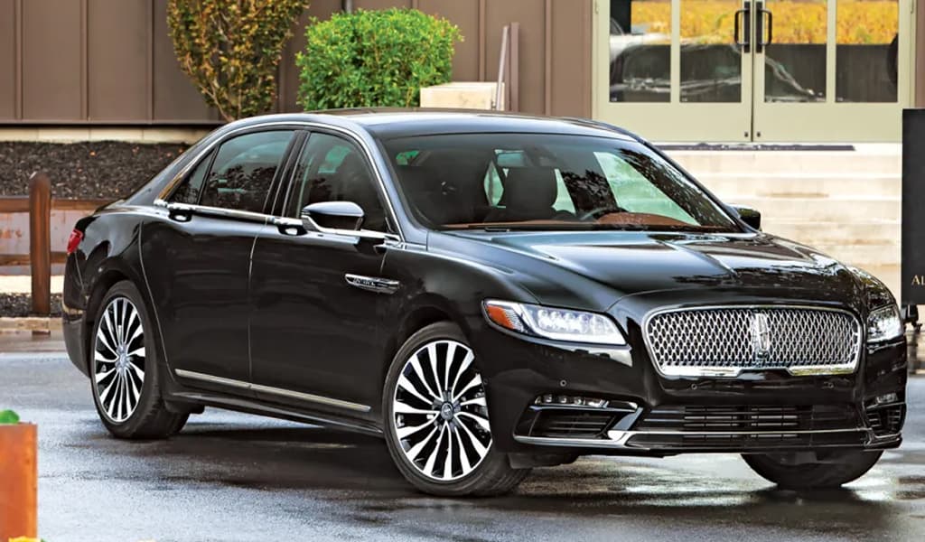 Black Lincoln Sedan
